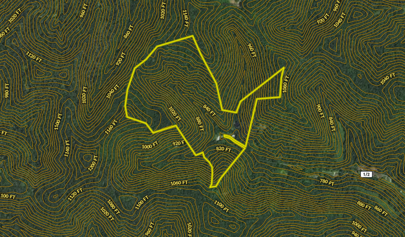 Bayes 95 - Aerial topo