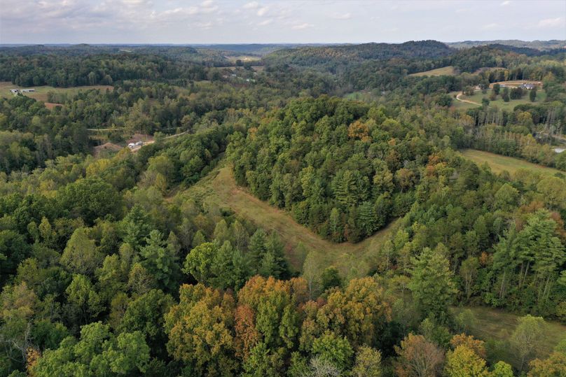 030 aerial drone shot from the southwest boundary looking north