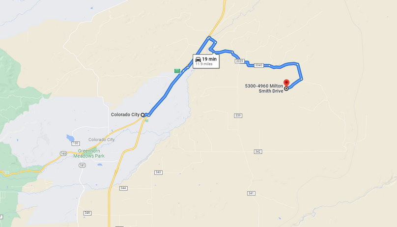 Pueblo 53 Putvinski Directions to Colorado City