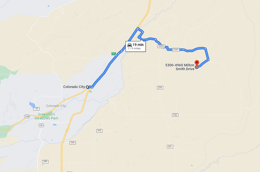 Pueblo 53 Putvinski Directions to Colorado City