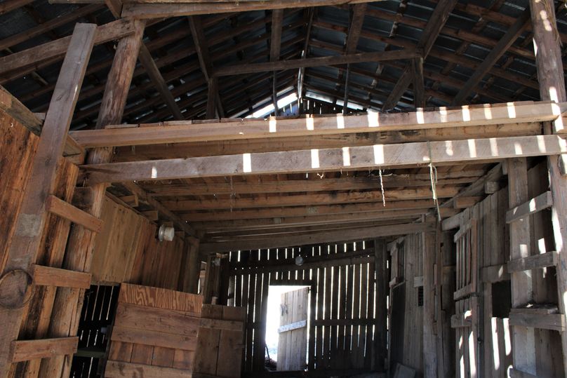 030 view of the inside of the old barn