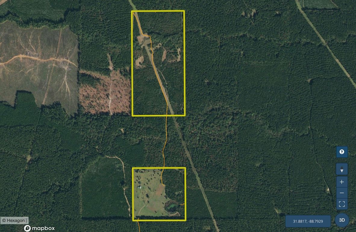 Clarke 120 Peterson Map 1