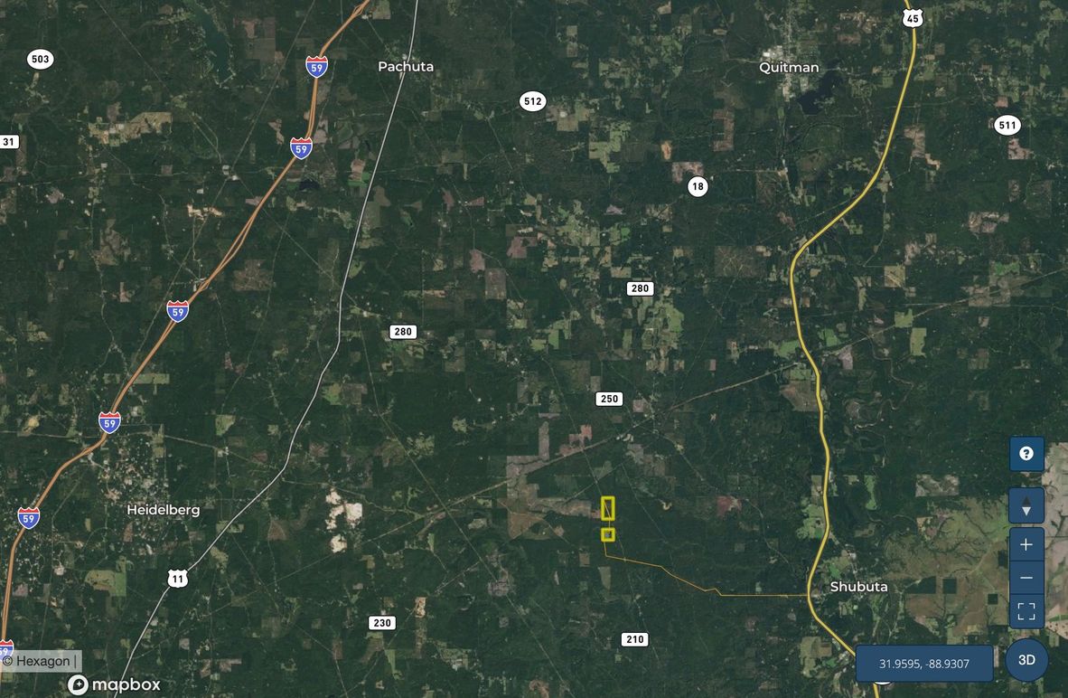 Clarke 120 Peterson Map 3