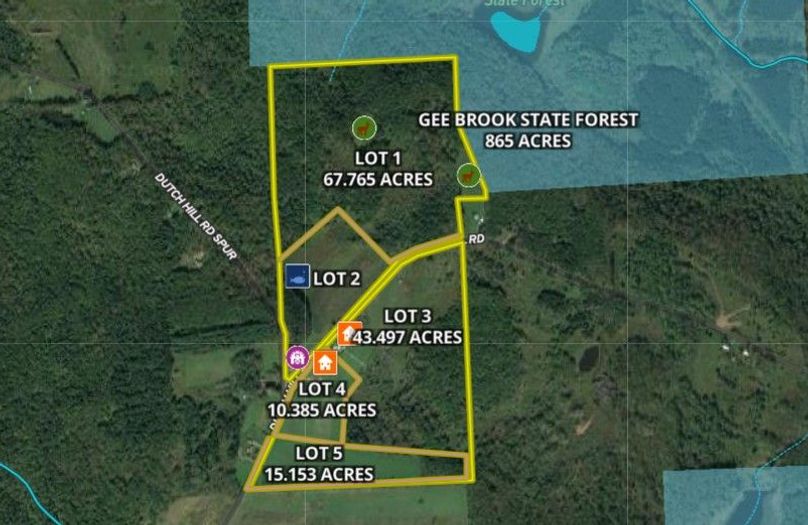 ZZ Brown Subdivision Parcels