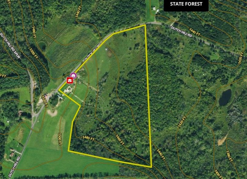 Z Cortland 43.497 Brown Topo