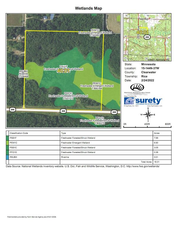 Clearwtaer Co 40 Wetlands_Map 