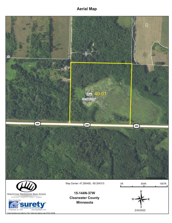 Clearwater Co 40 FSA map
