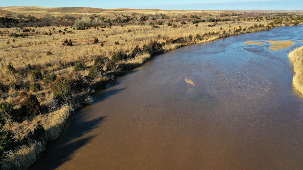 Beautiful South Canadian River Recreational Property Whitetail Properties