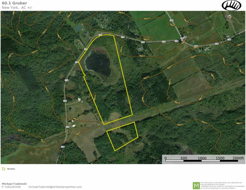 Montgomery County 60.1 Gruber Topo Map