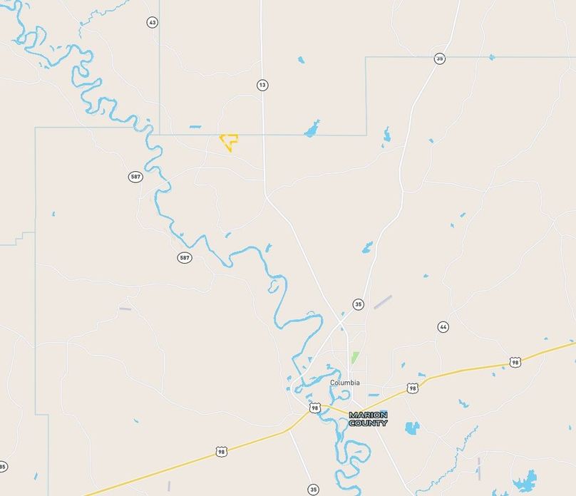 133 ac. Marion co. Location