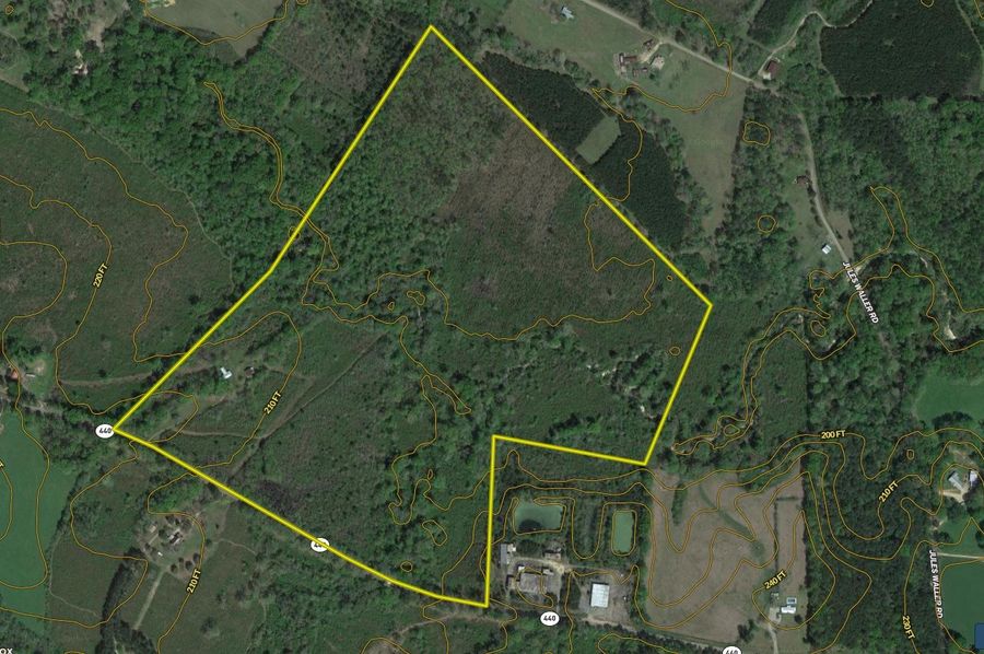 Garner contour map