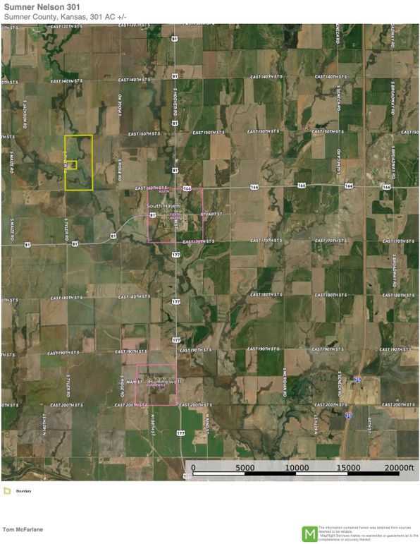 Sumner Nelson 301 Aerial Map