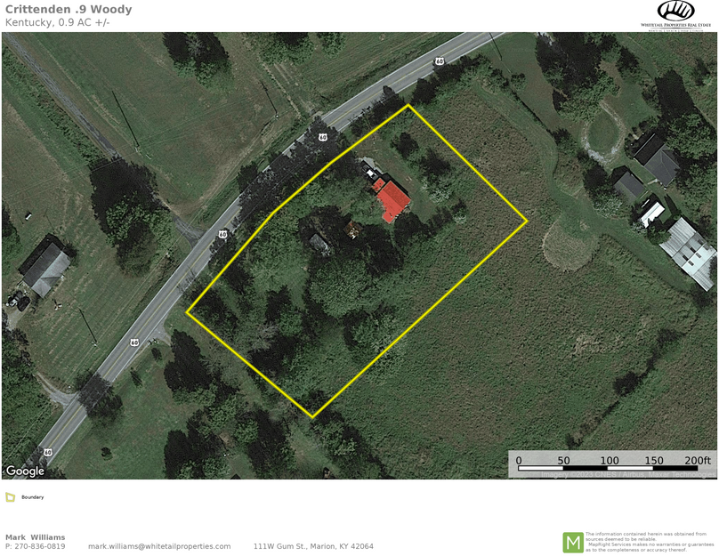 Crittenden co. KY .9 aerial