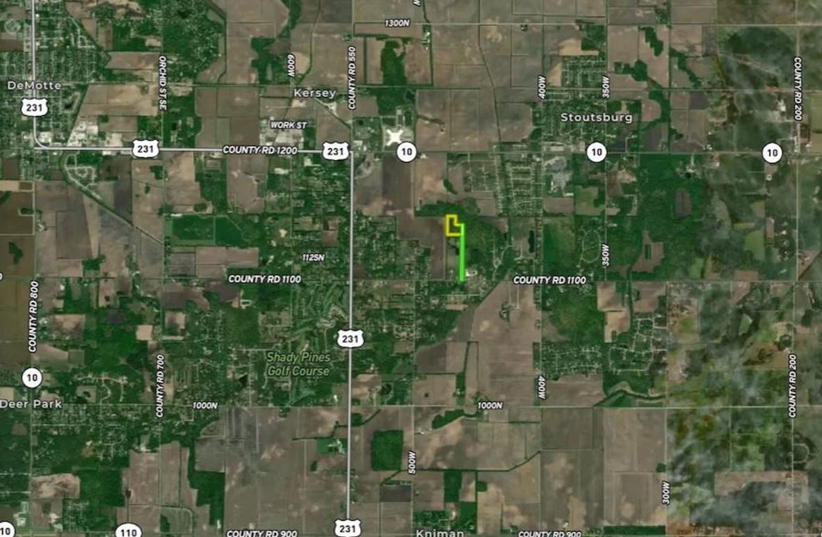 Jasper Co IN 8.98 ac MR Zoom Out