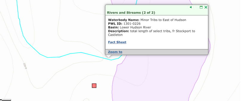 Columbia Co 213.53 Woodbury Farms LLC Water body description