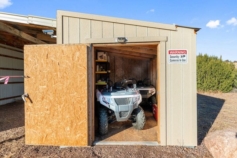 014 - Utility Shed - Tracker ATVs