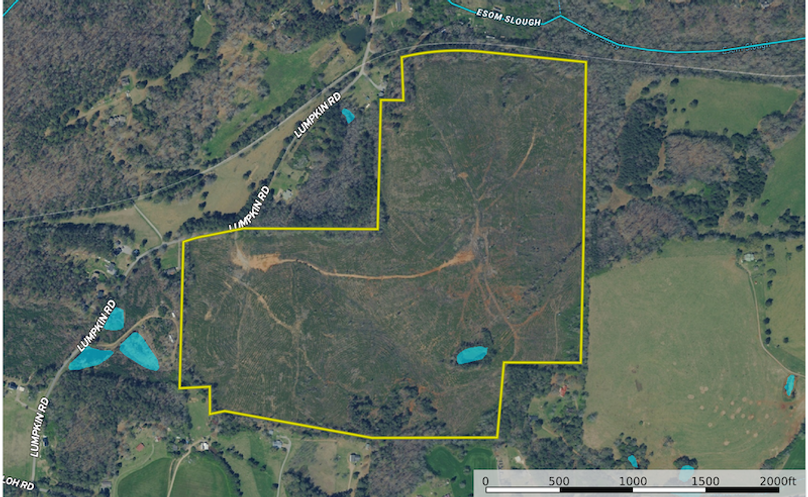 Aerial Map - Polk 118 Lumpkin