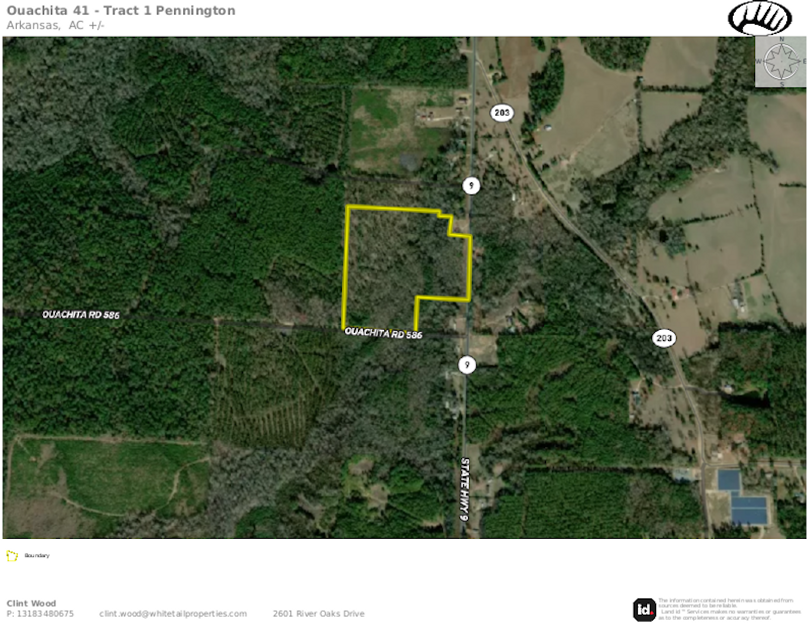 Map 2 Tract 1 Pennington