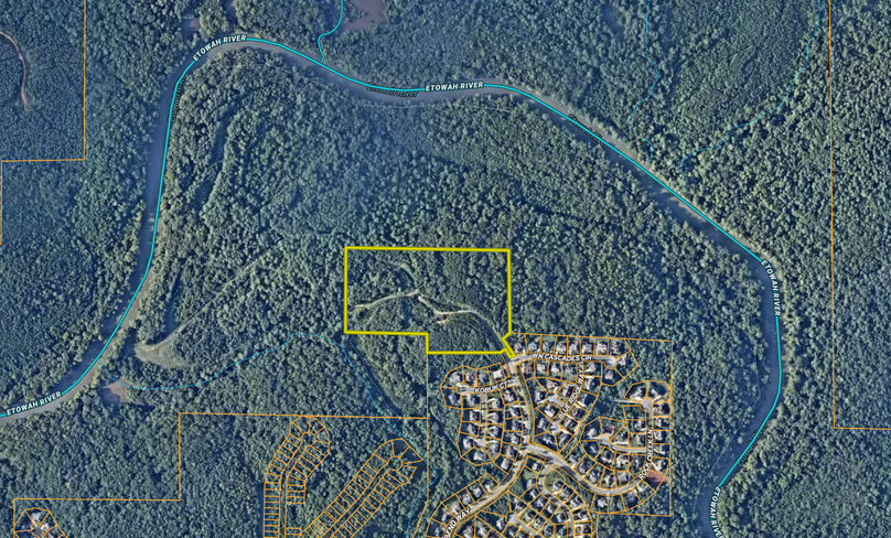 Cherokee County 21.98 acres map2