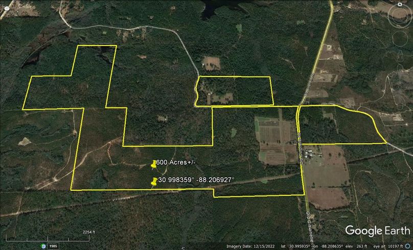 Aerial #1 Approx. 600 Acres Mobile County, AL