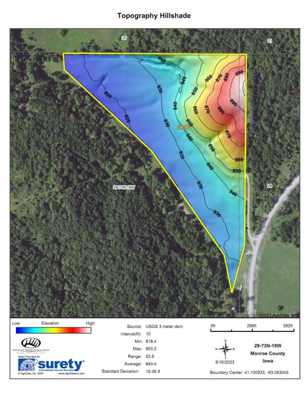 Monroe 24 Map - _0005_Terrain