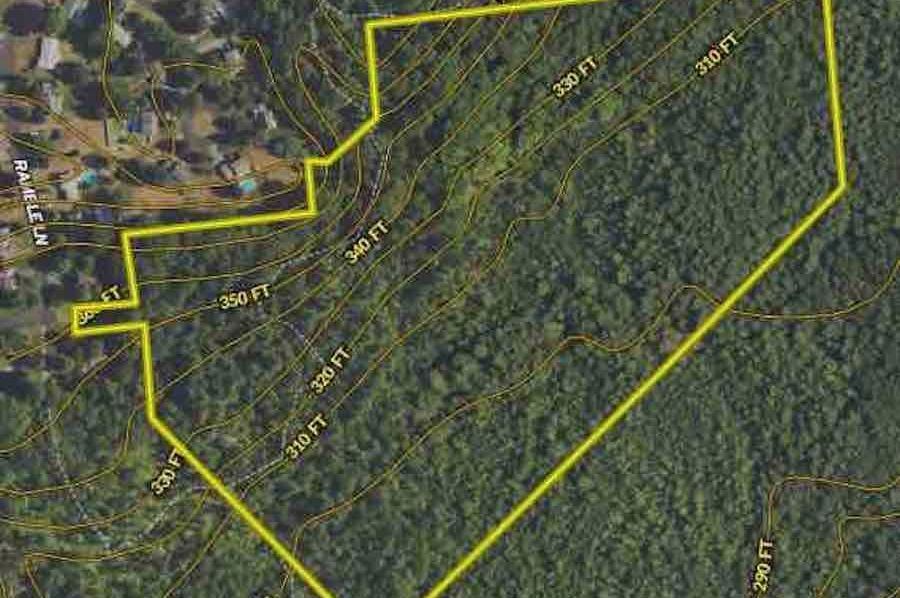Saratoga County NY 39 Guyer Topo Map