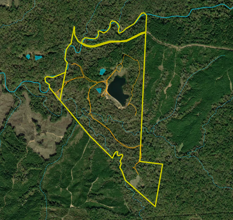 218 Franklin co. Trail Map