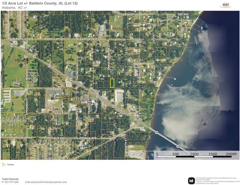 Aerial #3 Lot 12 Baldwin County, AL copy