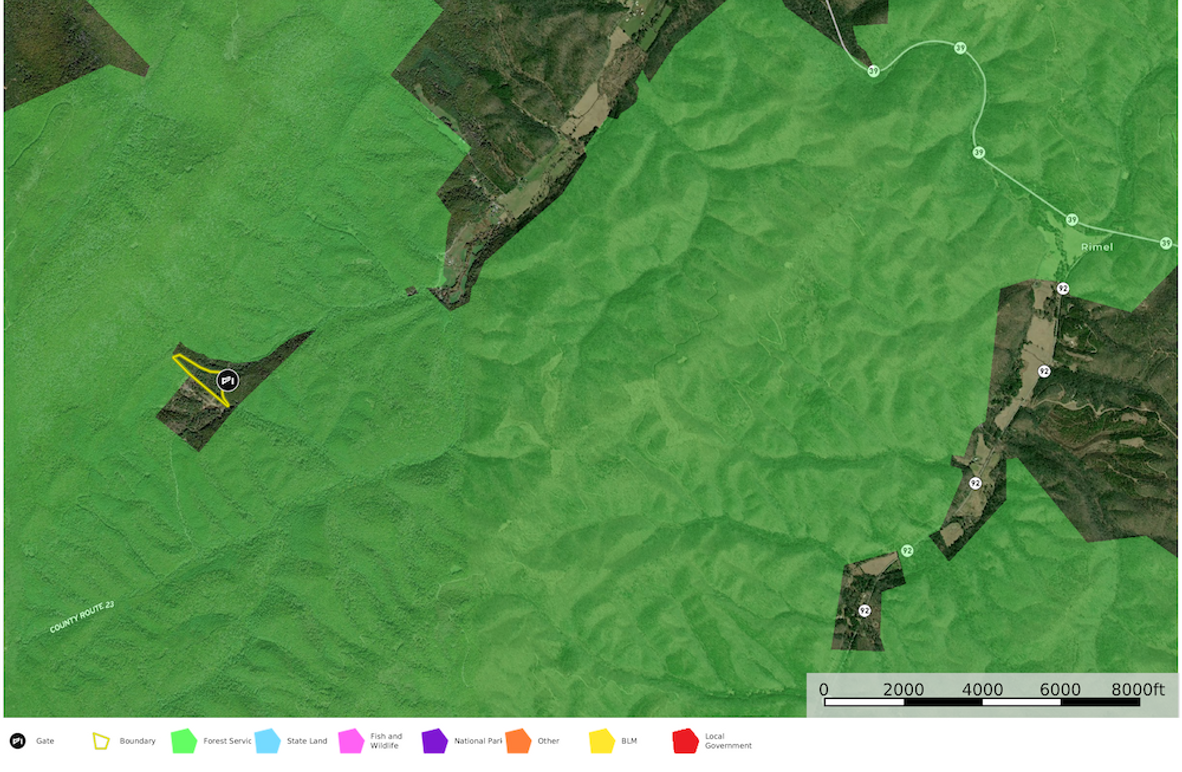 Pocahontas WV 12.92 Aerial 02