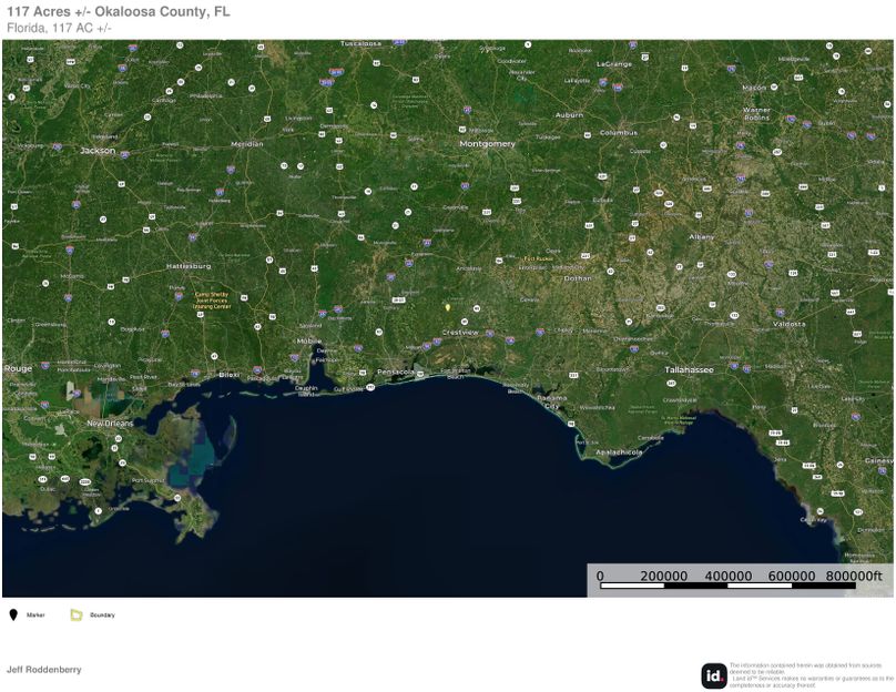 Extended Aerial #2 - 117 Acres Okaloosa county, FL-page-0