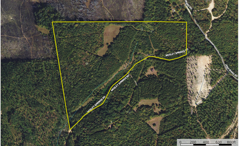 Aerial Map - Chattooga 41.53 Ac.