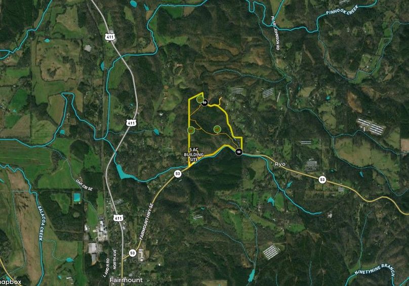 Gordon County 125 acres map2