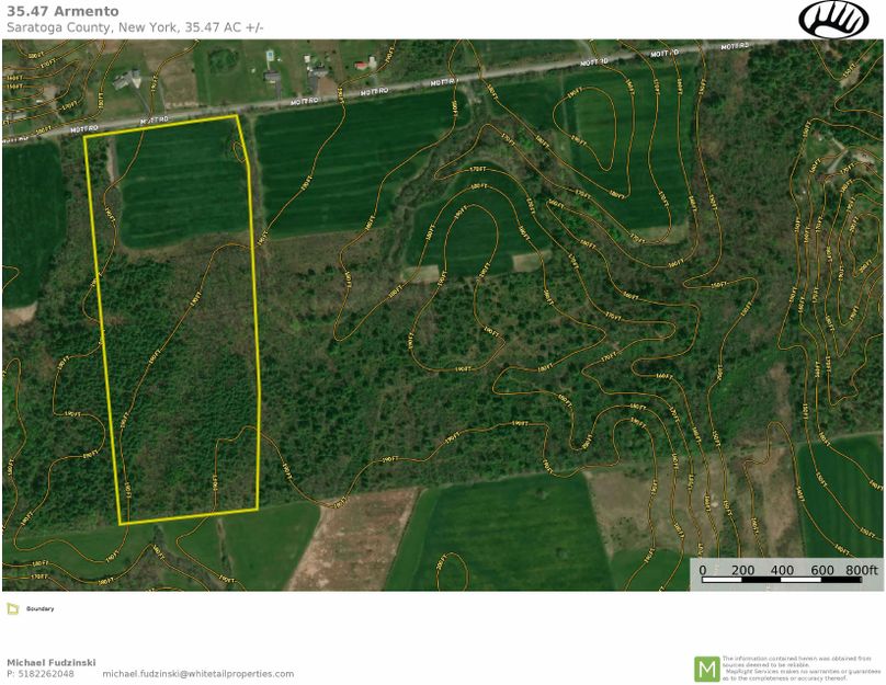 Saratoga County NY 35.47 Armento Topo Map
