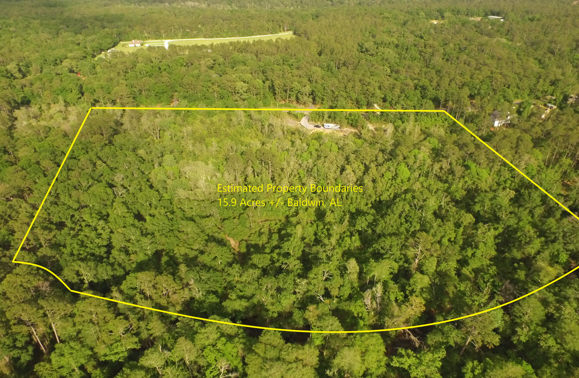 Main Pic Overview Approx. 15.9 Acres Baldwin, AL 04 29 2022