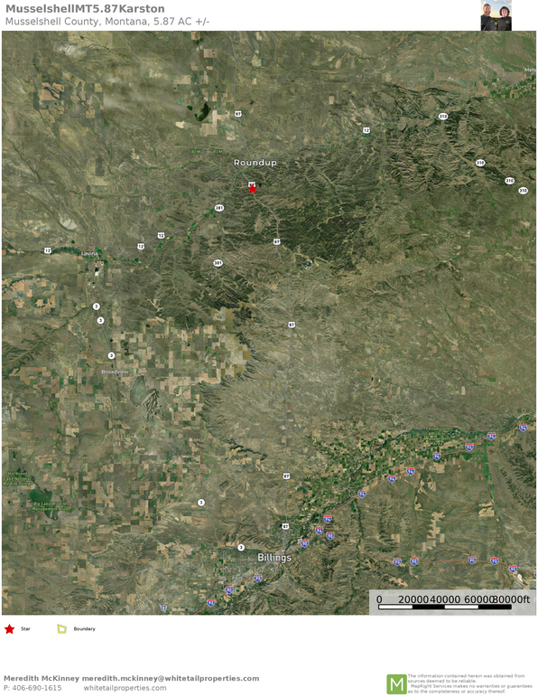 Distance to Billings