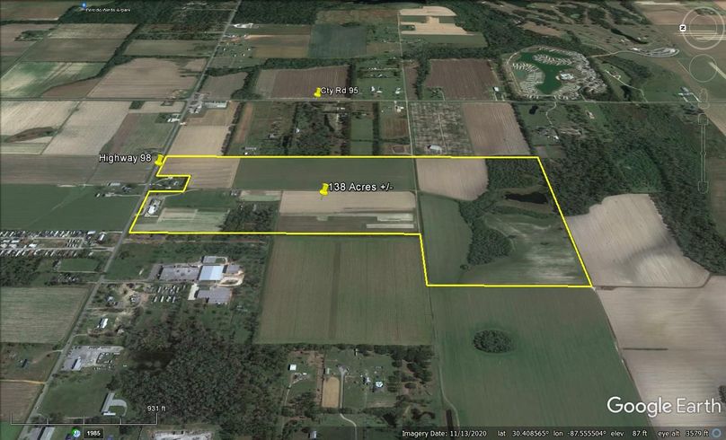 Aerial #3 Approx. 138 Acres Baldwin County, AL