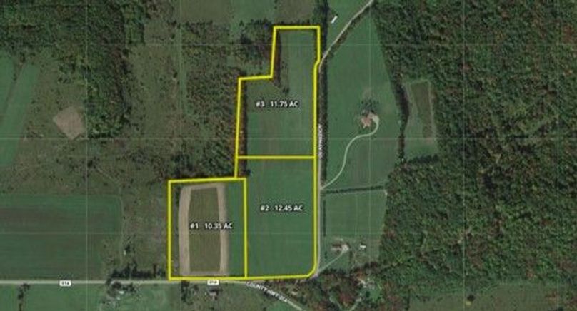 Map Right parcel Split