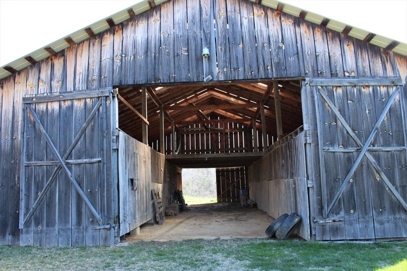 031 the 30x48 barn with 8 stalls and loft area for hay 