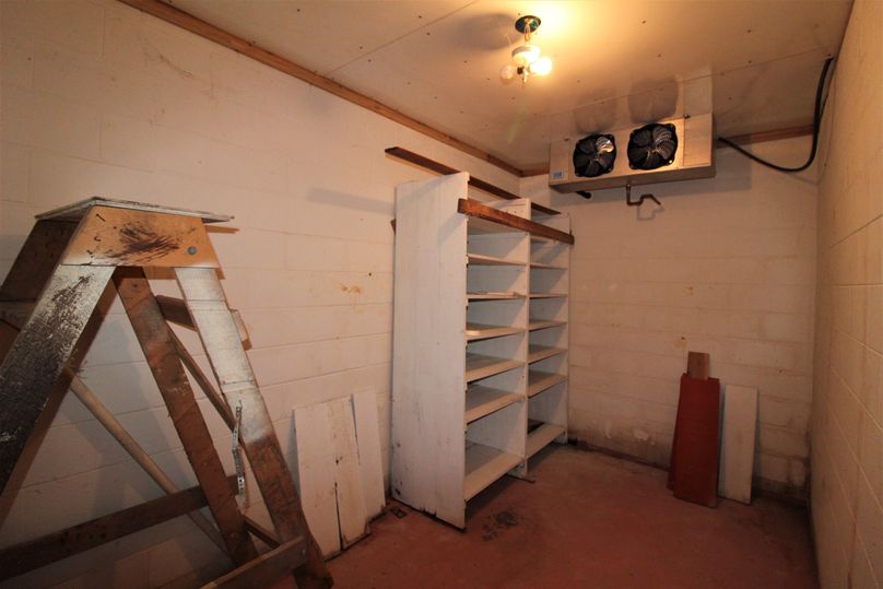 072 main home - basement area large cooler area for hanging processed game or livestock