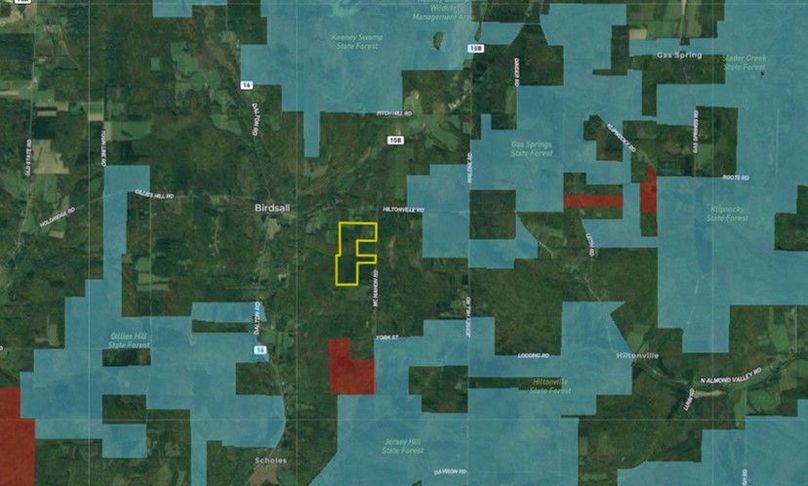 Map Right State Land