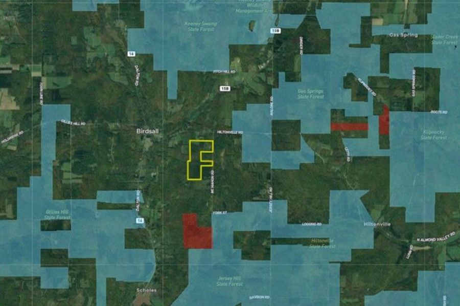 Map Right State Land
