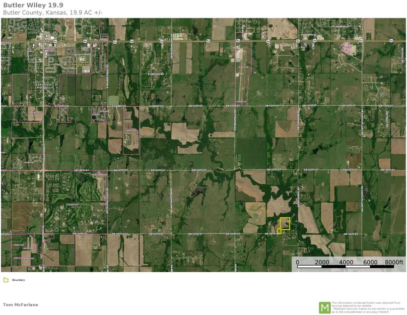 Butler Wiley 19.9 Map