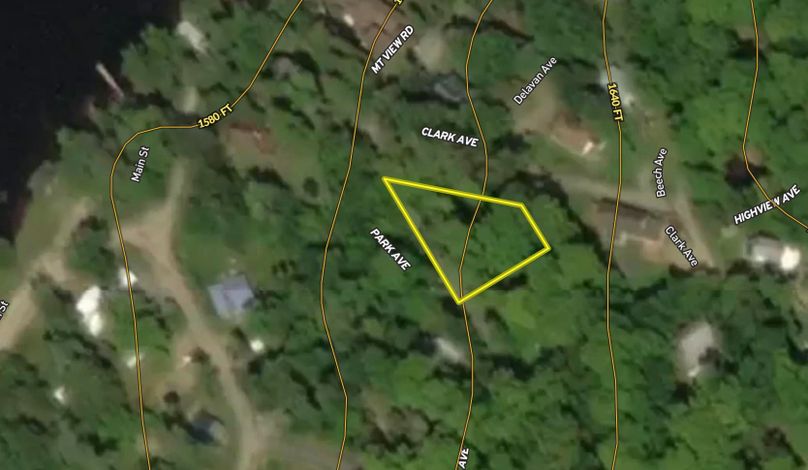 Saratoga County NY .16 Wang Contour Map