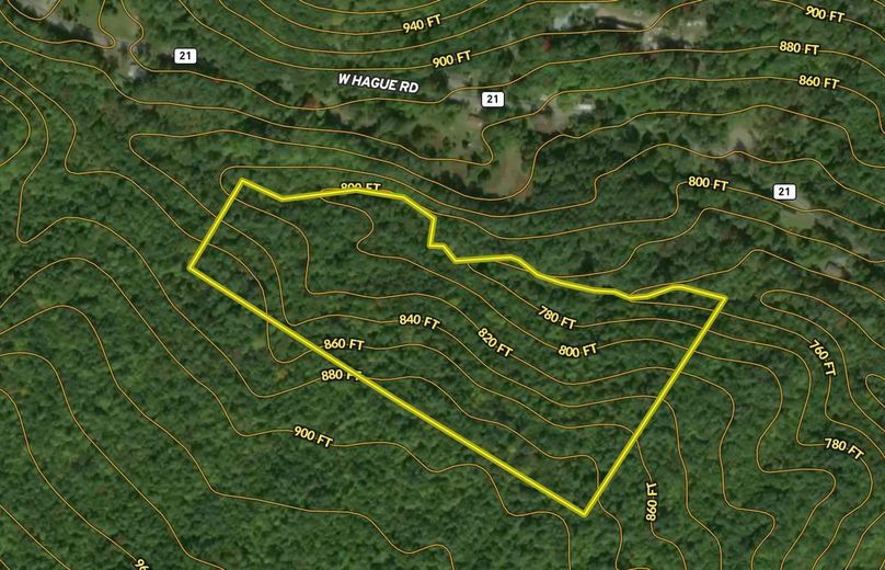Warren County NY 24.87 McGowan Topo Map