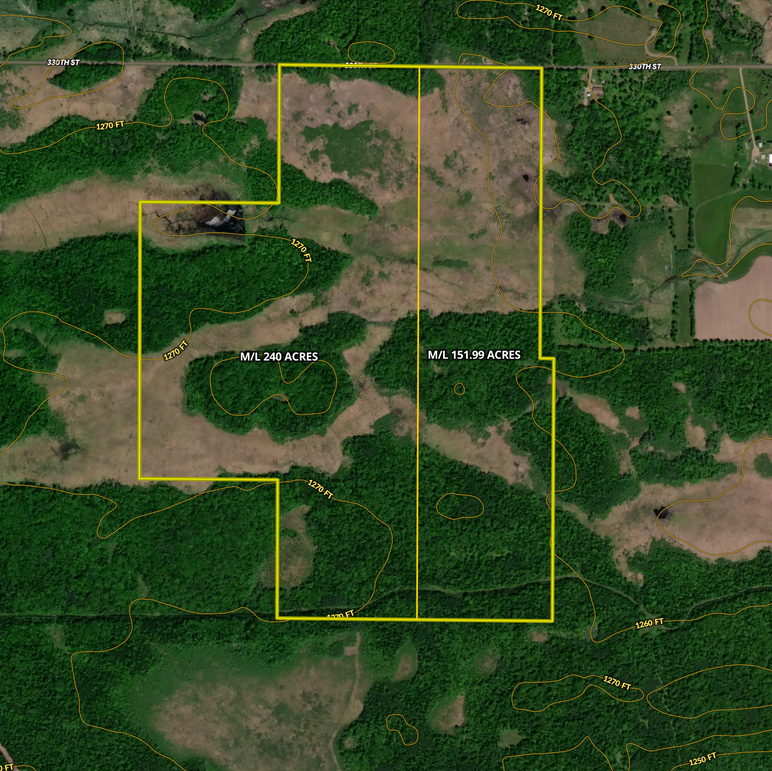 Mille Lacs Co, Contour (Cheney)