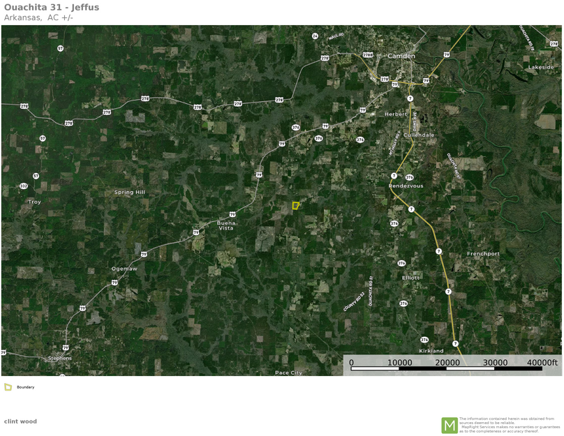 Ouachita 31 Jeffus Map 3