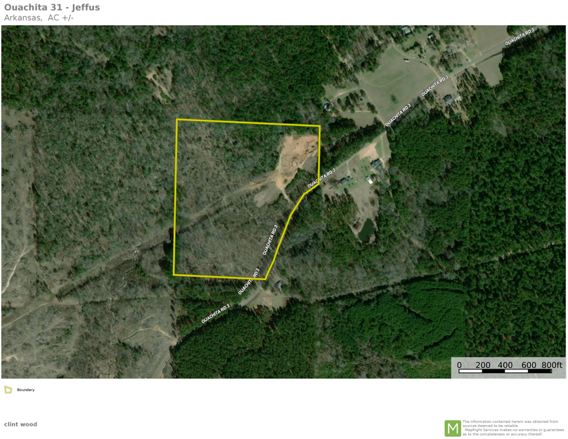 Ouachita 31 Jeffus Map 1