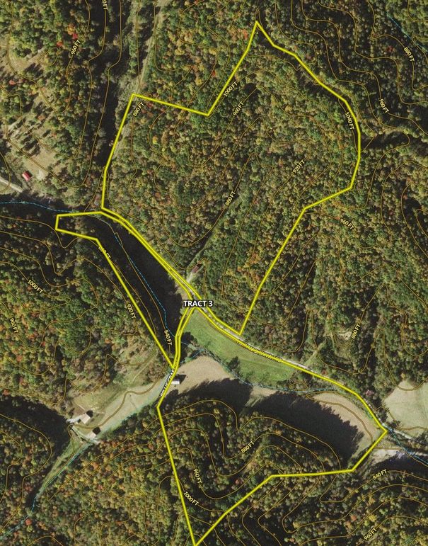 026 Johnson 67 Clevinger MapRight zoomed in with contour lines