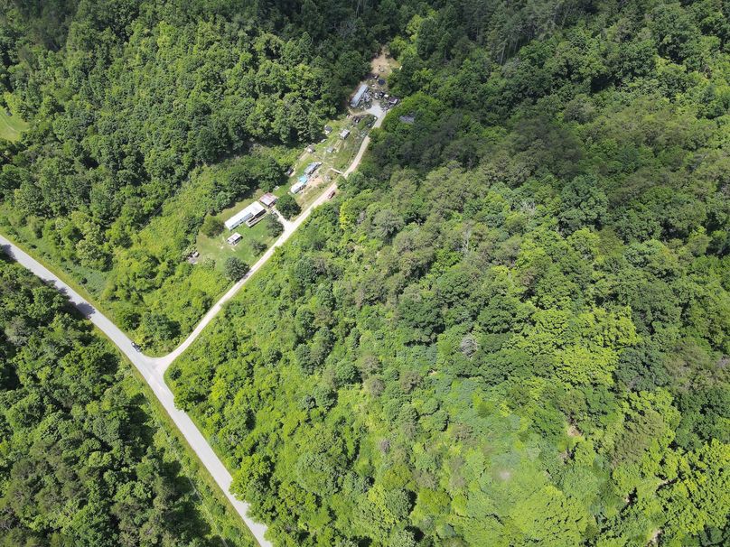 003 birds eye view looking down on the main entrance