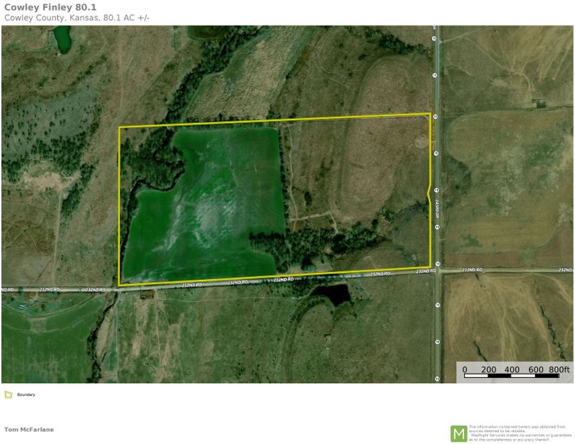 Cowley Finley 82.69 Aerial